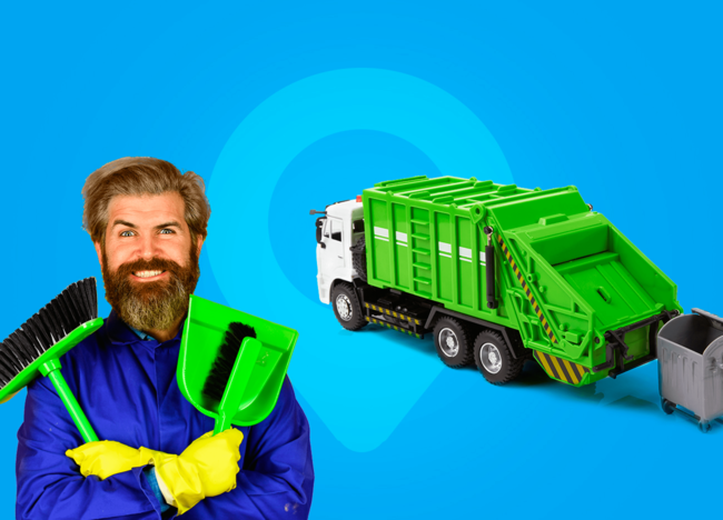 ➔ Вывоз мусора в Кривом Роге • заказать услуги по вывозу мусора в Кривом Роге от транспортной компании NOSHA - Картинка 1